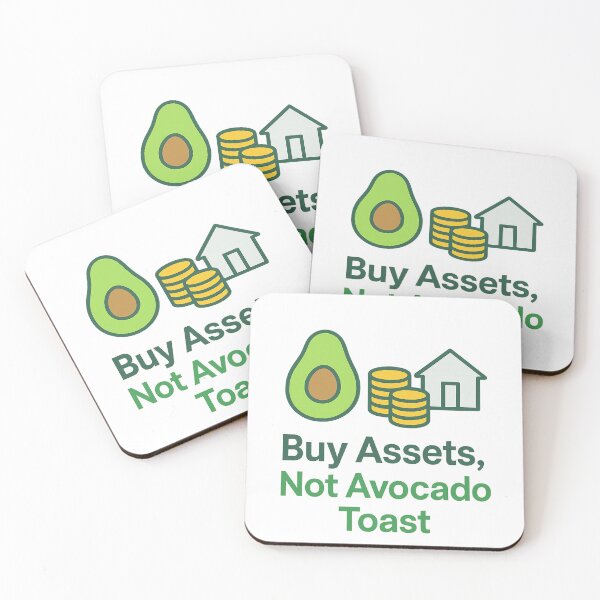 Item preview, Buy Assets, Not Avocado Toast designed and sold by Archool Trends.