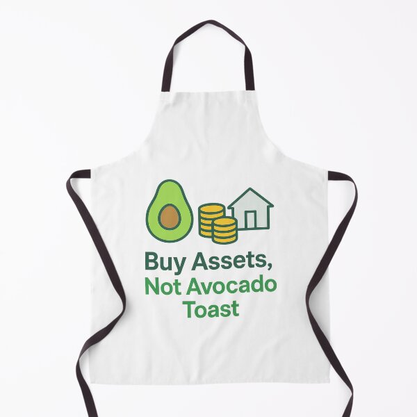 Item preview, Buy Assets, Not Avocado Toast designed and sold by Archool Trends.