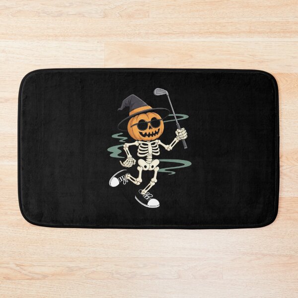 Item preview, Skeleton Golf Pumpkin Golfing Golfer Halloween Costume Idea  designed and sold by lilLilaBatArt.