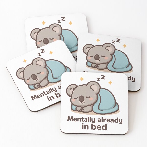 Item preview, Mentally Already in Bed – Koala | CutiVerse designed and sold by CutiVerse.
