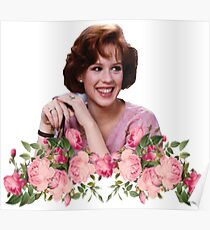 Molly Ringwald Blumen Poster