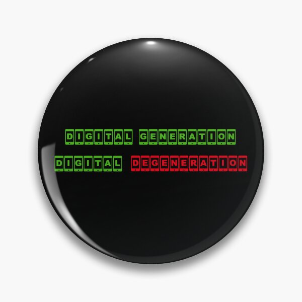 Item preview, Digital Degeneration designed and sold by Pital-Store.