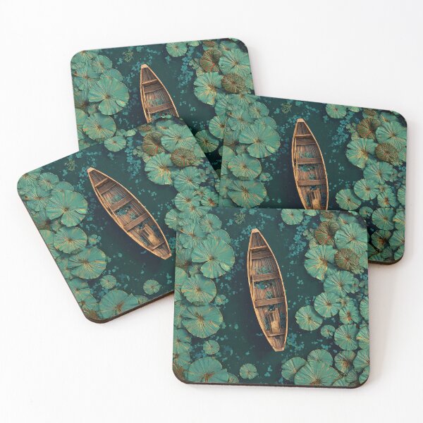 Item preview, Serene Lily Pads Journey designed and sold by Venon28.