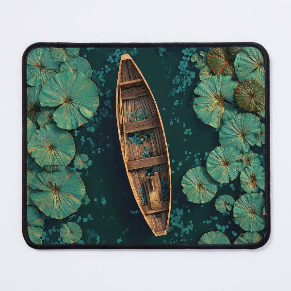 Item preview, Serene Lily Pads Journey designed and sold by Venon28.