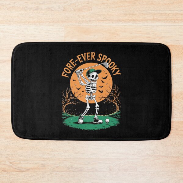 Item preview, Skeleton Playing Golf  designed and sold by lilLilaBatArt.