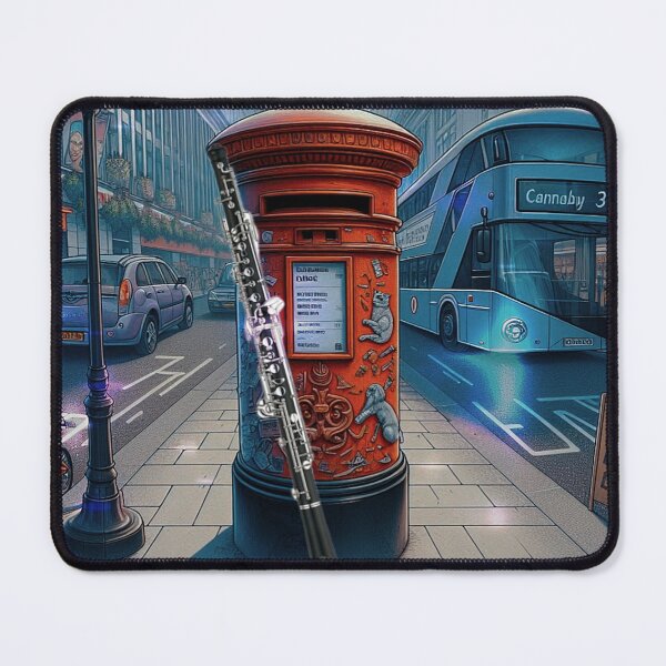 Item preview, Music Instruments into Digital Art: Oboe Classic Music designed and sold by QuasarDigitalSurrealism.