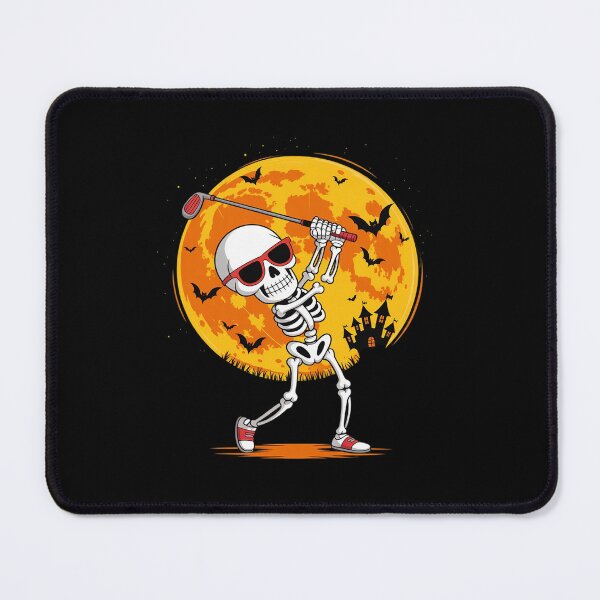 Item preview, Skeleton Sunglasses Playing Golf Halloween Player Team designed and sold by lilLilaBatArt.