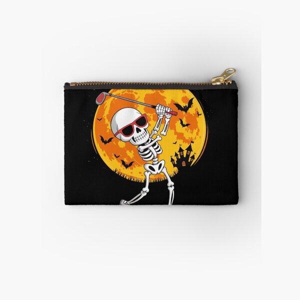 Item preview, Skeleton Sunglasses Playing Golf Halloween Player Team  designed and sold by lilLilaBatArt.