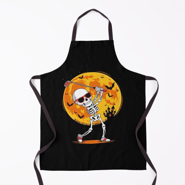 Item preview, Skeleton Sunglasses Playing Golf Halloween Player Team designed and sold by lilLilaBatArt.