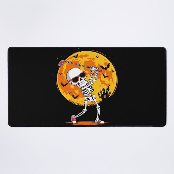 Item preview, Skeleton Sunglasses Playing Golf Halloween Player Team designed and sold by lilLilaBatArt.