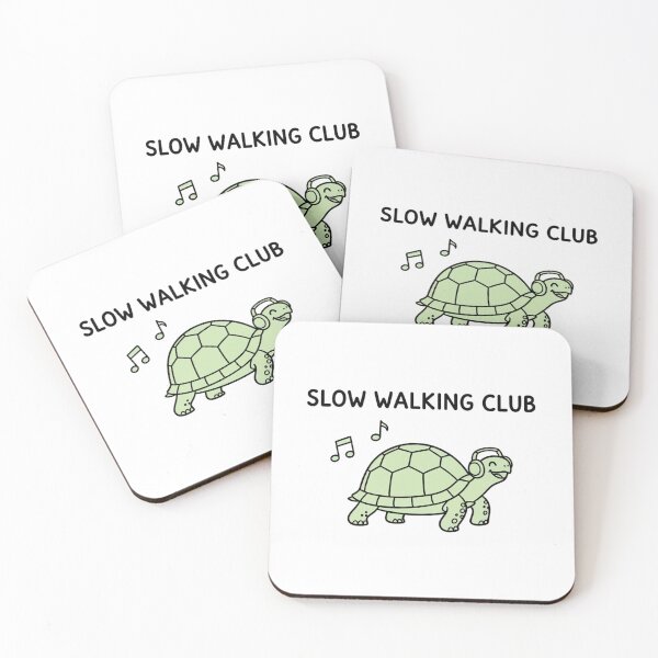 Item preview, Slow Walking Club – Cute Turtle Listening to Music designed and sold by Velustro Shop.
