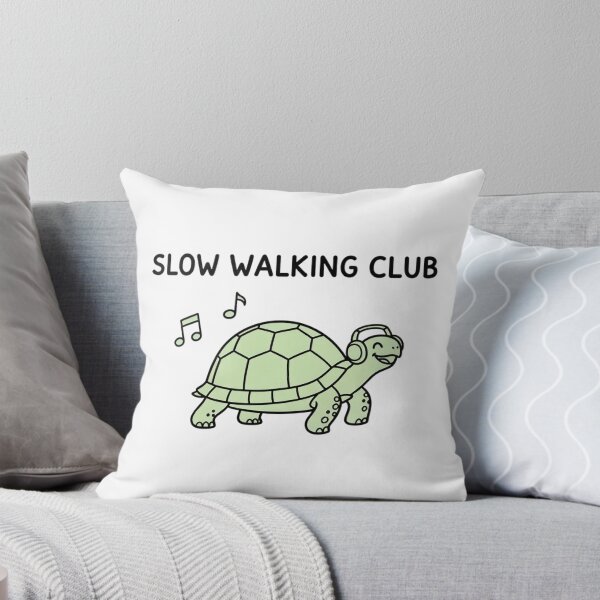 Item preview, Slow Walking Club – Cute Turtle Listening to Music designed and sold by Velustro Shop.