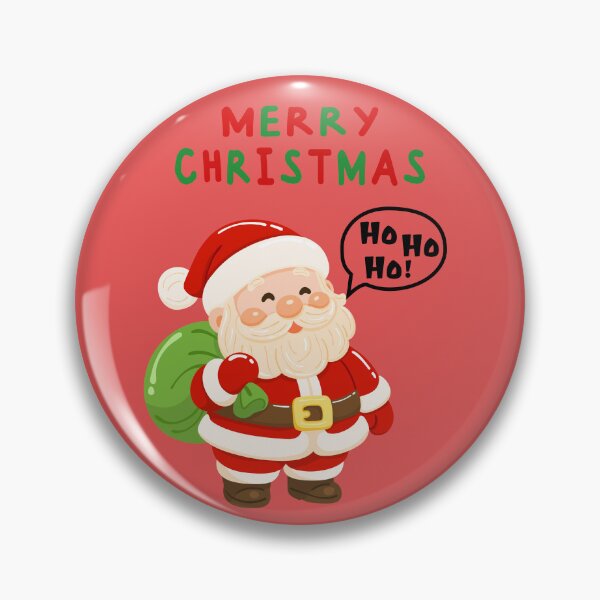 Artikelvorschau, Cheerful Santa Claus Ho Ho Ho Greeting Illustration entworfen und verkauft von HorizonStores.