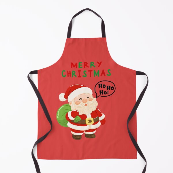 Artikelvorschau, Cheerful Santa Claus Ho Ho Ho Greeting Illustration entworfen und verkauft von HorizonStores.