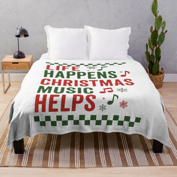 Item preview, Life Happens Christmas Music Helps designed and sold by kjanedesigns.