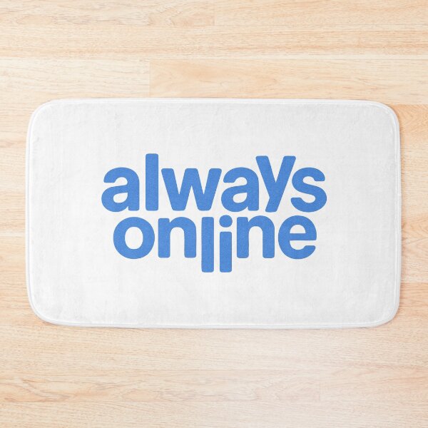 Item preview, Always Online – Funny Internet Addict Quote designed and sold by SnappyPNG.
