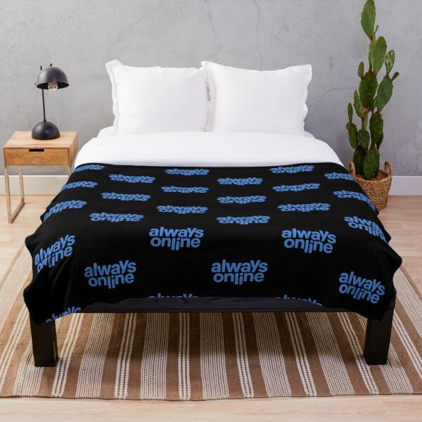 Item preview, Always Online – Funny Internet Addict Quote designed and sold by SnappyPNG.