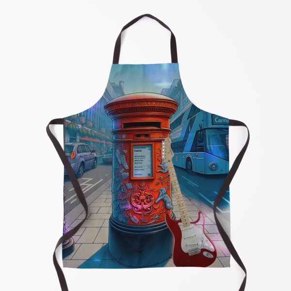 Item preview, Music Instruments into Digital Art: Guitars Strato (Clapton's) on Carnaby Rd. designed and sold by QuasarDigitalSurrealism.