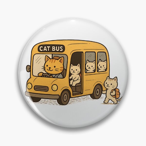 Item preview, Cat Bus with little cats designed and sold by RyoSaeba90.