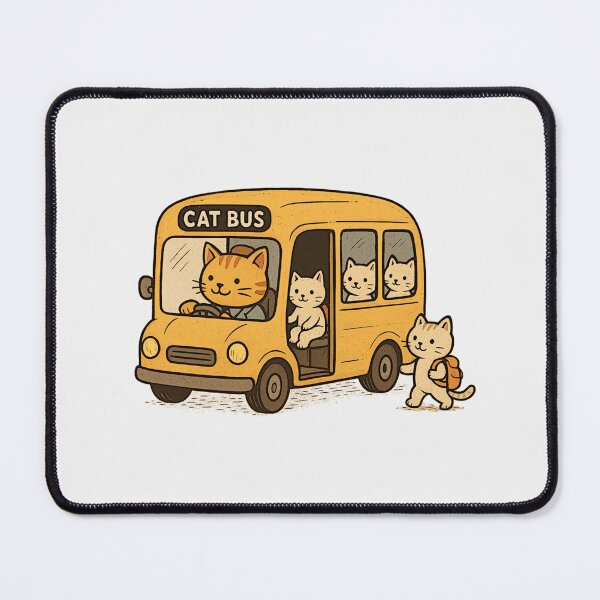 Item preview, El autobús gato con gatitos designed and sold by RyoSaeba90.