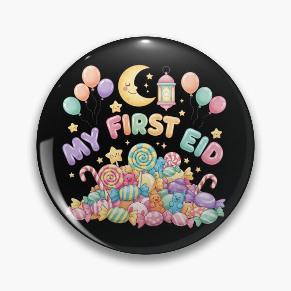 Item preview, My First Eid Candyland – Cute Baby Eid Celebration Design designed and sold by D-Islamic.