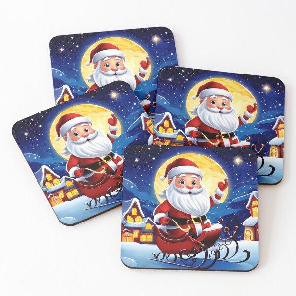 Item preview, Santa's Nighttime Journey. designed and sold by Zofia Sosnecka.