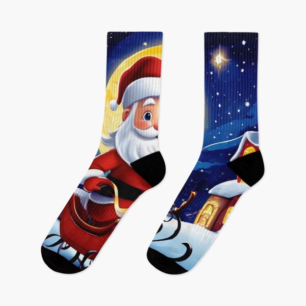 Item preview, Santa's Nighttime Journey. designed and sold by Zofia Sosnecka.