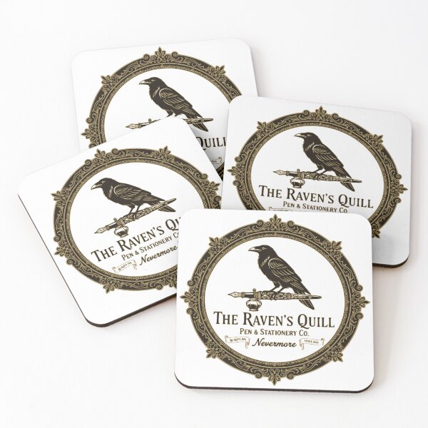 Item preview, The Raven's Quill designed and sold by Coconautica.
