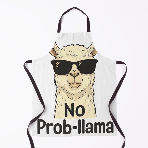 Item preview, No Prob Llama with Sunglasses designed and sold by The Daily Sketchbook .