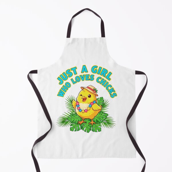 Item preview, Just a Girl Who Loves Chicks | Cute Chicken Lover Gift Design designed and sold by SoftPeepCo.