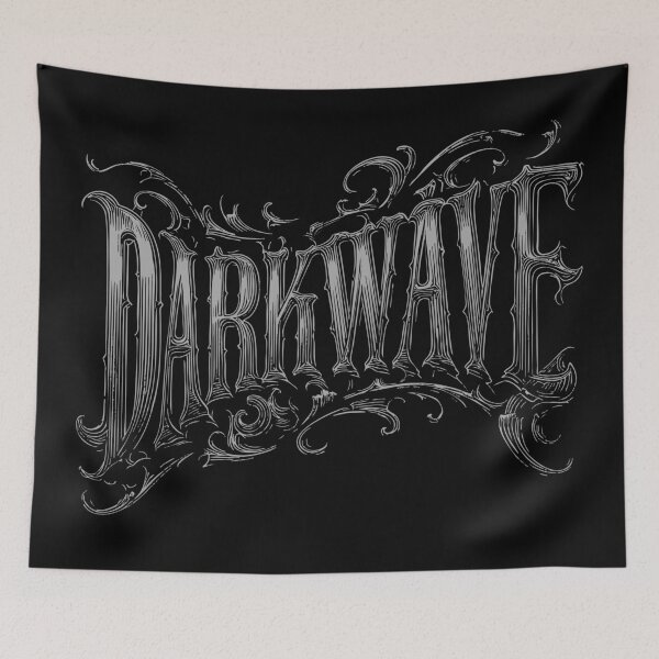 Item preview, DARKWAVE | Gothic font motif designed and sold by drizzd.