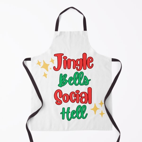 Item preview, Jingle Bells Social Hell | Funny Introvert Christmas designed and sold by LenaBlueDesigns.