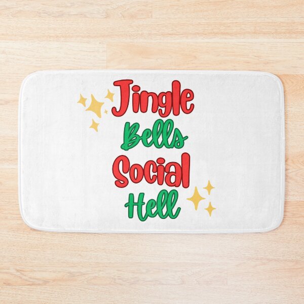 Item preview, Jingle Bells Social Hell | Funny Introvert Christmas designed and sold by LenaBlueDesigns.