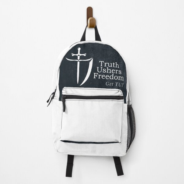 Item preview, Truth Ushers Freedom sword and partial shield (white) designed and sold by PAXsword.