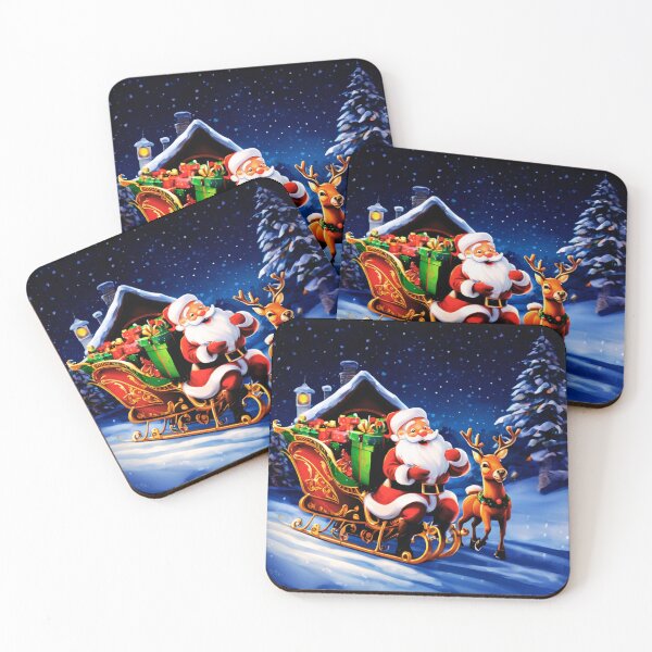 Item preview, Santa's Nighttime Journey. designed and sold by Zofia Sosnecka.