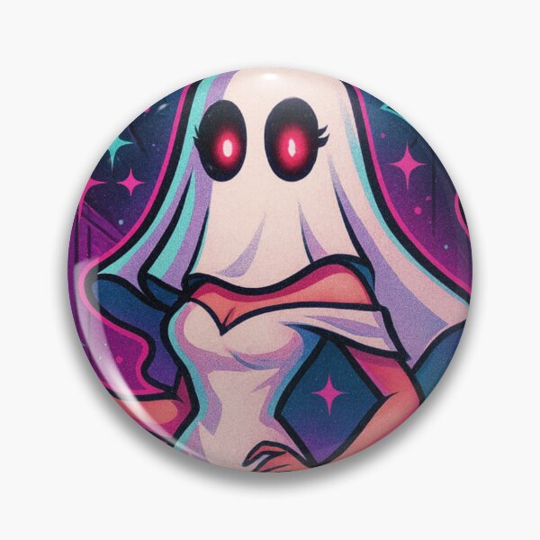 Item preview, Bold Lineart Ghostcore baddie – Vaporwave Glow Style designed and sold by Dreamy Panda Studio .