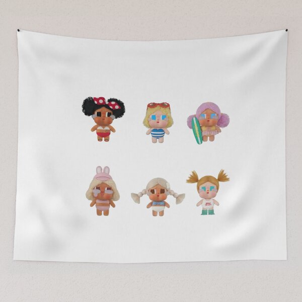 Item preview, CRYBABY - Vacation Mode On Series-Vinyl Plush Pendant - Popmart designed and sold by penny555.