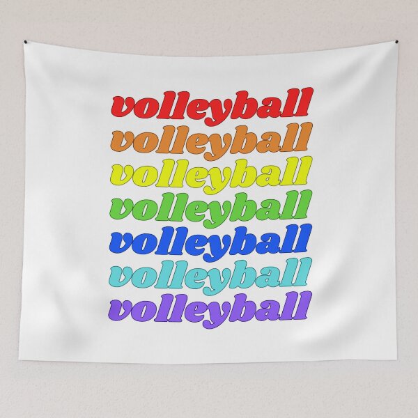 Item preview, Volleyball Rainbow designed and sold by Stepadoda.