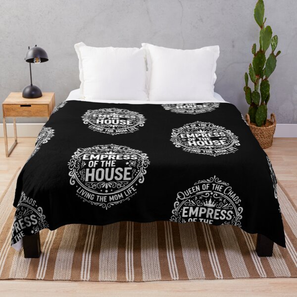Item preview, Queen of the chaos, Empress of the House, Living the mom life designed and sold by GraphicTeeHubs.