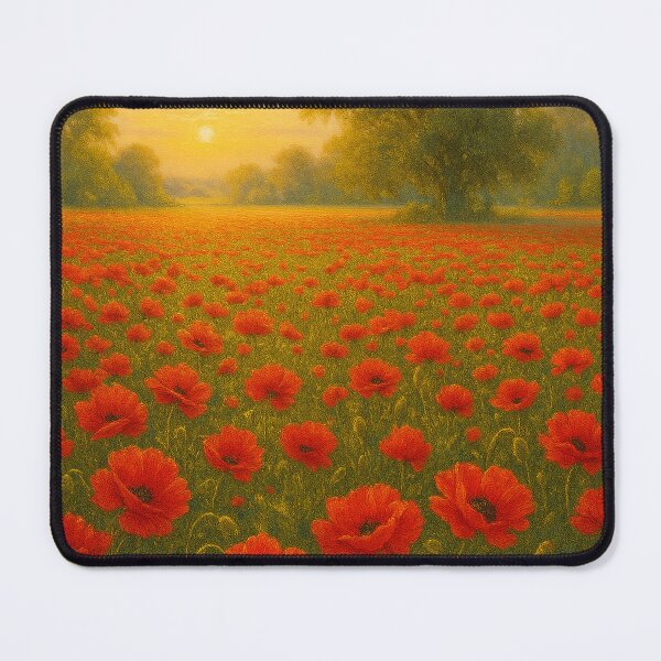 Item preview, Campo de papoilas ao pôr do sol   designed and sold by Leonornature.