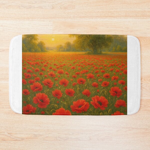 Item preview, Campo de papoilas ao pôr do sol   designed and sold by Leonornature.