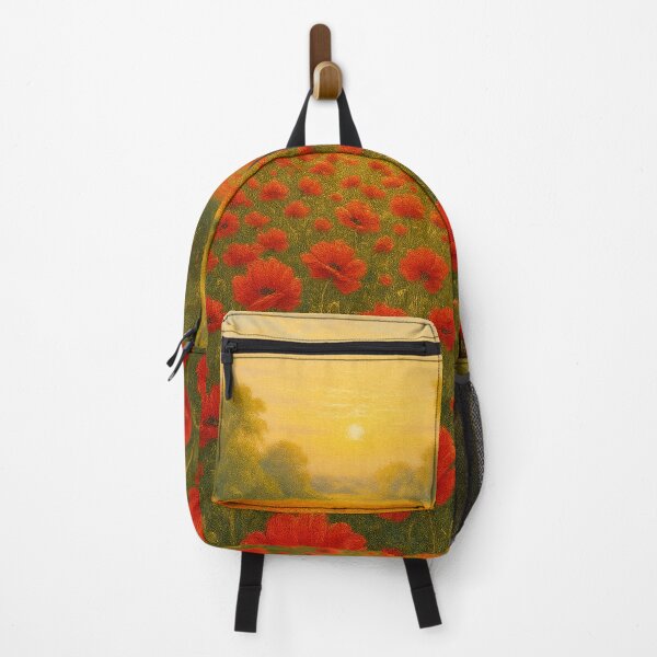 Item preview, Campo de papoilas ao pôr do sol designed and sold by Leonornature.