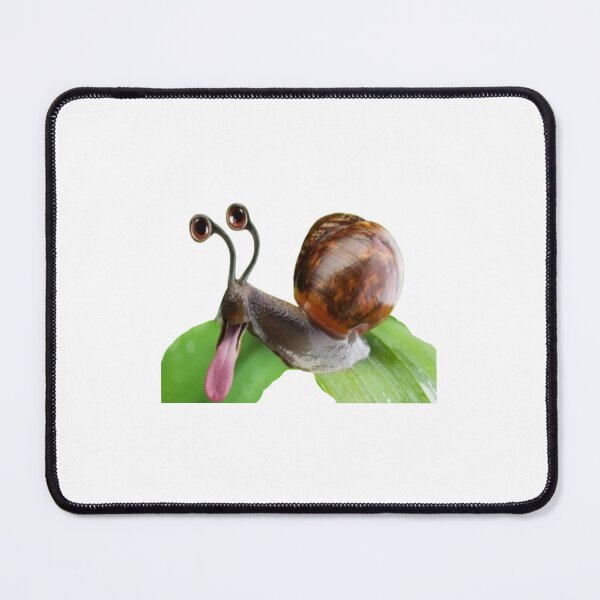 Item preview, cute snail with tongue out designed and sold by Shrewd Mood.