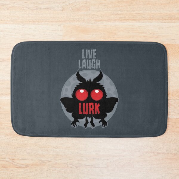 Item preview, Live Laugh Lurk Mothman Cryptid designed and sold by fizzgig.
