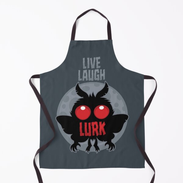 Item preview, Live Laugh Lurk Mothman Cryptid designed and sold by fizzgig.