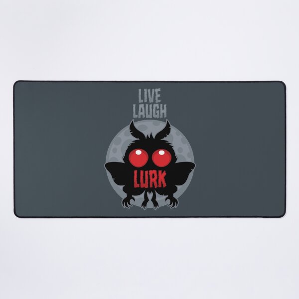 Item preview, Live Laugh Lurk Mothman Cryptid designed and sold by fizzgig.