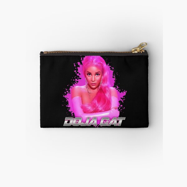 Aperçu de l'œuvre Portrait rose néon de Doja Cat créée et vendue par baddiedezigns.