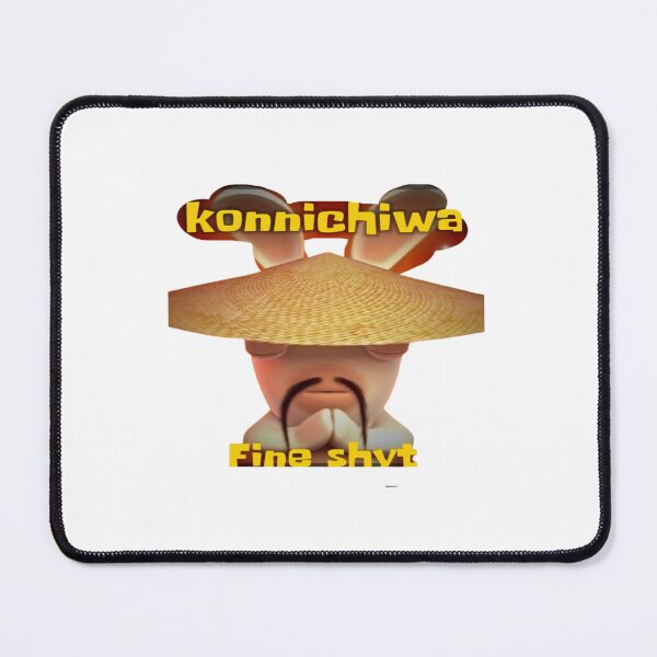 Item preview, Konnichiwa fine shyt meme designed and sold by Shrewd Mood.