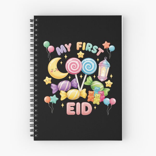 Item preview, My First Eid Candy Moon (V.2) – Cute Pastel Islamic Baby Eid Design designed and sold by D-Islamic.