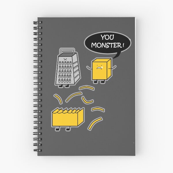 Item preview, Cheese grater vs cheese - monster designed and sold by ChrisFeil.